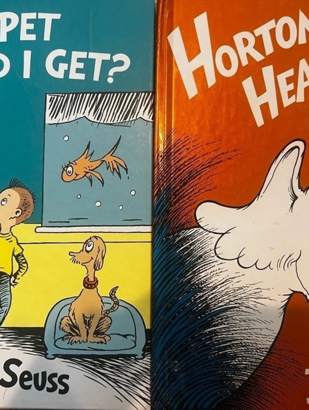 Random House Dr. Seuss Hardcover Book Set of 2